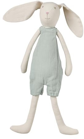 Vertbaudet Stoffpuppe, Kuschelhase „Mon copain Lapin“ grün