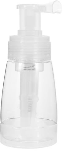 MAGICLULU 2 Pcs Talcum Powder Bottle for Women Portable Hair Powder Dispenser Boys and Girls Skin Care Container