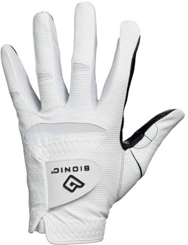 Bionic Men's RelaxGrip 2.0 Golf Glove, 2.0 DX, Left Hand, Medium/Large