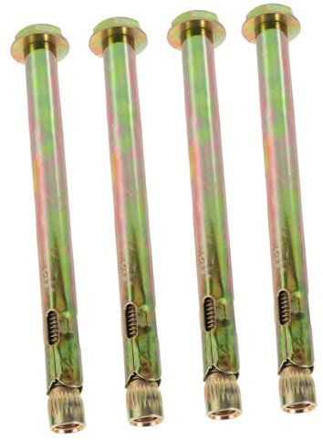 Veemoon 4piezas Anclajes Al Hormigón Anclajes Moleteados Expandibles Para Fijación De Pesados Artículos