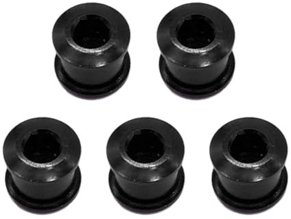 YAOGUI 5pcs Singolo Corona Bulloni Mountain Biciclette Corona Bulloni Singola Velocità Chainwheel Viti Accessori Ciclismo Bulloni Corona Bici