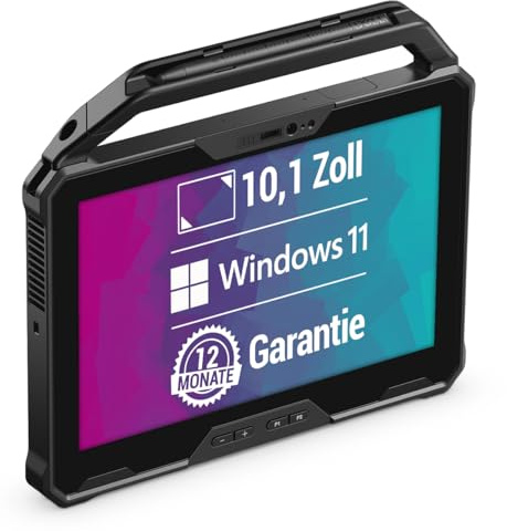 Dell Latitude 7030 Rugged Extreme – 10,1 (25,65 cm) Tablet PC | Intel Core i5-1240U | 16GB RAM | 256GB SSD | WLAN | Windows 11
