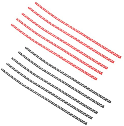 Toyvian Ruban de Protection Mousse Bande Adhésive 10 Pièces Tampon de Raquette Anti-Collision pour Raquette de Tennis de Table et Paddle