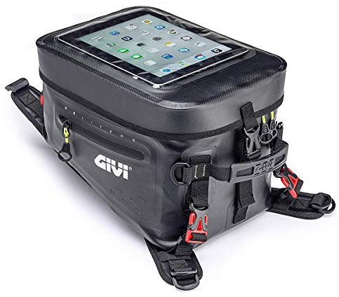 Givi GRT715 Wasserdicht Panzer Tasche, 20L Kapazität, Schwarz/Gelb