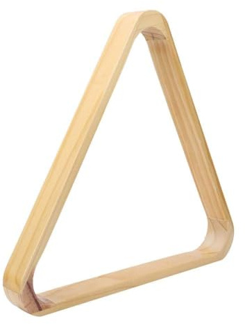 Alomejor Support Billard, en Bois Losange Triangle Cadre Billard Solide pour Maison Club Pratique
