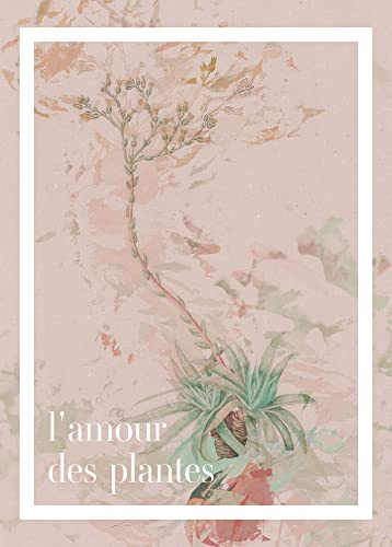 Komar Wandbild - L'amour des plantes - Größe: 50 x 70 cm - Poster, Kunstdruck, Dekoration, Wohnzimmer, Schlafzimmer