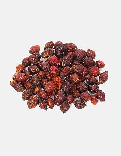 Rosa Canina Intera 1kg | Rosae Pseudo - Fructus | 100% Rosa Canina Naturale | Effetto Ringiovanente | Fonte di Vitamina C