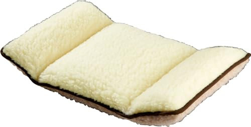 Erwin Müller Wende-Sesselkissen Schurwoll Hellbraun/Natur