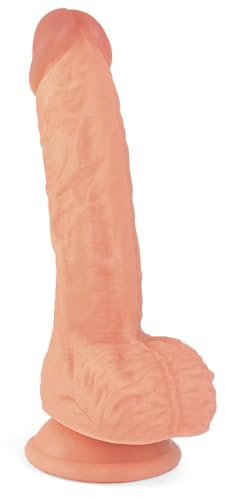 Realistische Dildo Penis Sex Spielzeug für Frauen,19CM Silikon Dildos mit Starker Saugnäpfe Dildo Weich Anal Dildo XXL Penis Analdildo Sexspielzeug für Anfänger Frauen und Männer