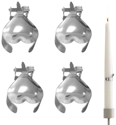 Extincteur de Bougie,Extincteur de Bougie Automatique,4X Éteignoir de bougie automatique à clipser - Extincteur de mèche de bougie décoratif, anneau d'extincteur automatique de bougie pour éteindre la
