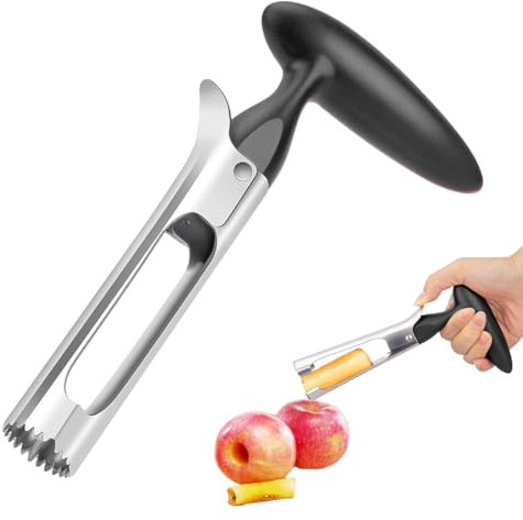 CATOR Scavatore di mela, Levatorsoli Mela, lama seghettata in acciaio inossidabile, torsolo pratico detorsolatore, Per La Casa e La Cucina