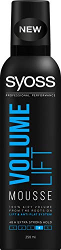 Syoss Volume Lift - Espuma de volumen para el cabello, extrafuerte, nivel de fijación: 4 (250 ml)
