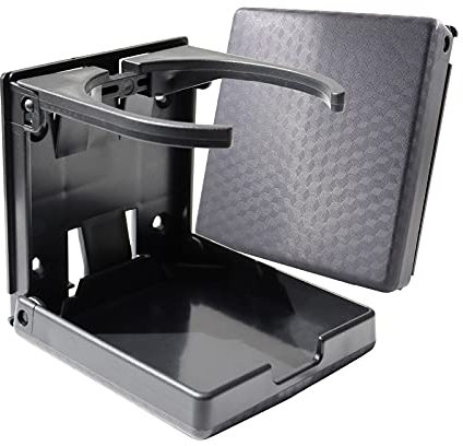 2 Stück Auto Getränkehalter Klappbar 6.5-9cm Dosenhalter Flaschenhalter Verstellbar Tassenhalter Universal VWandmontage Becherhalter für Boot KFZ LKW (Kohlefaser)