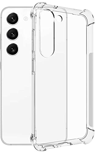 mtb more energy® Coque de protection souple en TPU pour Samsung Galaxy S23 Plus - Coins renforcés - Protection pour appareil photo - 1,5 mm