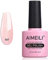 AIMEILI Gel Nagellack Blassrosa Shimmer Nude Jelly Gel Nail Polish Soak Off UV LED Transparent Nagellack UV Nagellack Nudefarben - (557) 10ml