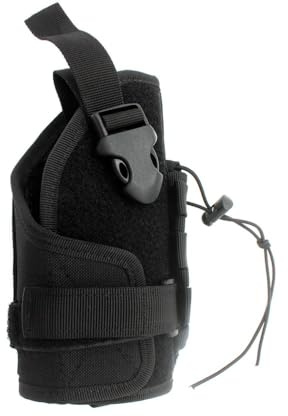 Universellt pistolhölster, pistolhölster i nylonmidjeband med dolt bärhandtag, universellt Molle-hölster med snabbspänne för män och kvinnor