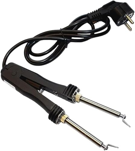 ANFEL Saldatore a Pinza AN-409 Dissaldatore Componenti Smd e Chip Circuiti Integrati Stazione Saldante Dissaldante Potenza 48W Tensione 220-240V Ricaldamento a Doppio Tubo Pinzetta Saldatura