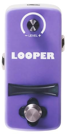 perfeclan Pedal de Efectos Múltiples para Guitarra Eléctrica/bajo, Pedal de Reverberación.