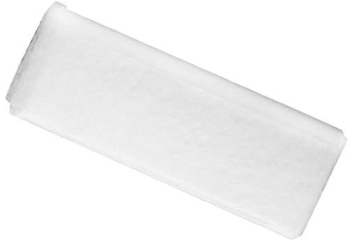 Operitacx Filtro Collettore Polveri per Unghie Bianco in Pe, Materiale Pratico e Tagliabile, per Manicure e Uso Domestico, Filtro Aspiratore Unghie Sostituibile