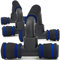 Retoo Liegestützgriffe 2er Set Push-Up Bars Rutschfeste Griffe Liegestütze Pushup Bars für Muskeltraining und Krafttraining in Schwarz