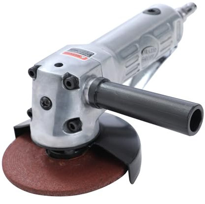 ORAZIO Amoladora Angular Neumática 4 Pulgadas 100 mm Herramienta de Aire con Esmerilar Disco para Cortar, Pulir y Desbarbar (Budget)