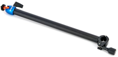 3 Legged Thing AUXARM-1A Camera Desk Mount Stand – Adjustable Desktop Support Arm for Cameras, Microphones, Lights & Accessories – Compact, Stable & 1/4-20 Compatible