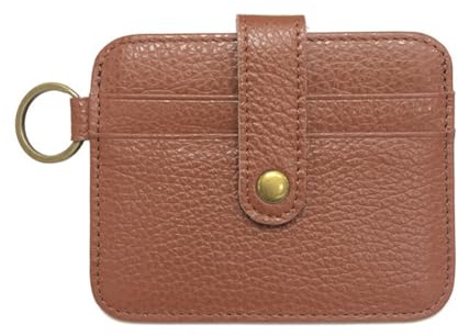 Leisofter Porte - Cartes Multifonctions en Cuir pour Hommes, Porte - Monnaie pour Hommes, Housse de Carte de crédit pour Hommes, Mini Portefeuille, Portefeuille Slim avec Porte - clés