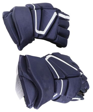Yctze P von Stilvollen Roten Eishockeyhandschuhen - Hand für Erwachsene Im Eishockey und Rollschuh Skaten - 8 Zoll (8 Zoll) (9 Zoll)