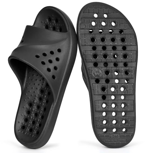 Gaatpot Gaatpt unisex duschskor dräneringshål design