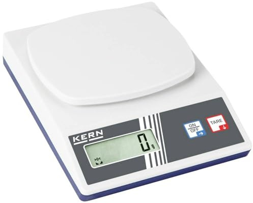 KERN Skolvåg EFS 5000-0S05 (2-knappars drift, vägningsområde max. 5 200 g, läsbarhet 1 g, reproducerbarhet 1 g, linjäritet 3 g, våg för skolundervisning)