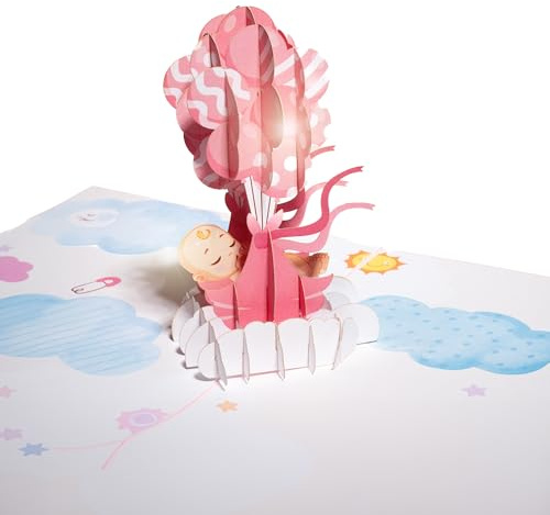 Baby Girl - Pop Up 3D (20 x 15 cm)