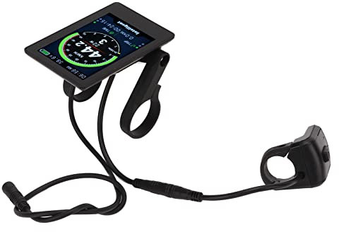 Fahrrad-Tachometer, Fahrradcomputer, Fahrradcomputer mit Hintergrundbeleuchtung, 860 °C, Gehärtetes Glas, Elektro-Scooter-Anzeige, Messgerät für Elektro-Scooter, Elektrofahrrad