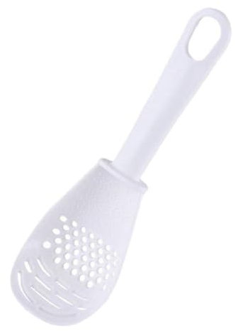 Cucchiaio da cucina multifunzione 6 in 1, gadget per separare le uova, grattugia, tuorlo, scolapasta, schiacciapatate