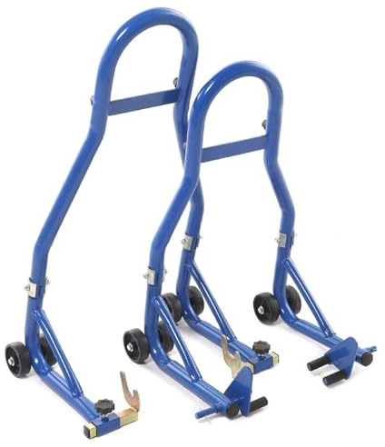 Motorcycle Rear Paddock Stand Universal Heavy Duty Back Motorbike Wheels Stand for Lifting The Bike