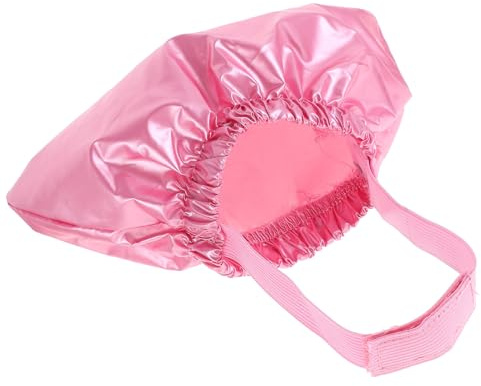 KOMBIUDA Cuffia da doccia impermeabile per animali domestici, protezione per orecchie regolabile per cani e gatti, cappello leggero e riutilizzabile per bagno a casa, taglia S 7.08 x 3.93 x 0.19 cm
