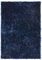 Lalee Weicher Hochflorteppich, Blau, 120 x 170 cm