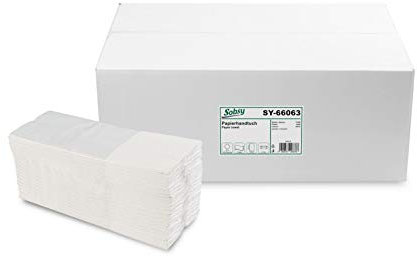 Sobsy Papierhandtuch C-falz 25x33 cm 2-lg, Rec.Weiß