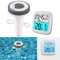 infactory Poolthermometer: Digitales Teich- & Pool-Thermometer, Funk-Empfänger, Farb-LCD, IP67 (Pool Funkthermometer, Funk Poolthermometer, Temperaturfühler)