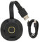 Adaptador de Pantalla HDMI inalámbrico 4K, 5G 2.4G WiFi Receptor HDMI inalámbrico Plug and Play Streaming Media para computadora portátil, PC, decodificador de Cable, cámara, DVD, a Monitor