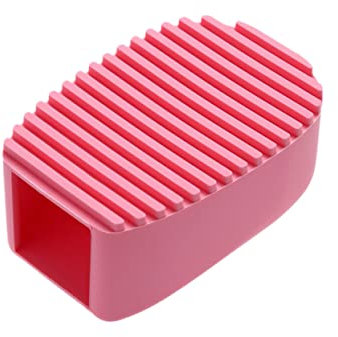 LALAFINA Vêtements Roses Épurateur De Carrelage Planche à Laver à Main Planche à Laver pour Le Linge Brosse à Récurer en Silicone Lave-Mains Tuile en Céramique Boule De Nettoyage Voyage