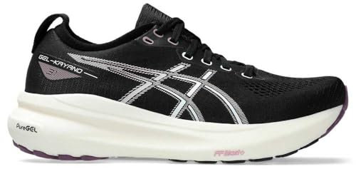 ASICS Damen Gel-Kayano 31 Sneaker, Black Pure Silver 1012b670 004, 41.5 EU