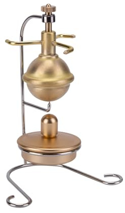 ENGINEMECH Mini máquina de vapor modelo de cobre puro construcción vertical modelo de aprendizaje científico creativo juego decorativo y regalo ideal para aficionados y coleccionistas de tecnología