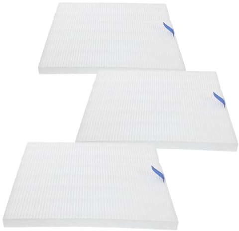 Generico Filtro Aspiratore Polvere Unghie 3 Pezzi in Materiale Composito Pp e Carta Filtro Ped per Aspiratore Unghie ad Alta Efficienza, per Uso Domestico e Salone