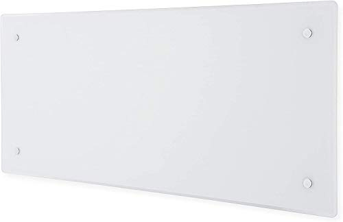 Adax CLea H - Intelligente Wifi Wandkonvektor - 1000W, Weiß | Elektroheizung Wandmontage | Elektroheizkörper - 340mm | Smartphone-Steuerung | LCD-Anzeige | Heizung Elektrisch | KWT | IP24C