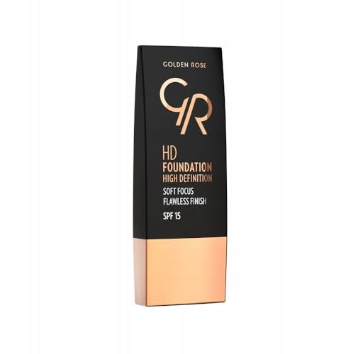 GOLDEN ROSE HD Foundation Grundierung 107 + GRATIS
