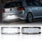 POPMOTORZ LED Kennzeichenbeleuchtung Nummernschildbeleuchtung für VW Golf 4 5 6 7 Lupo Scirocco Phaeton Polo 9N 6R Passat 3c B6 CC Glühbirnen Lampe mit Canbus Fehlerfreier 18 2835 SMD, 2 Stücke
