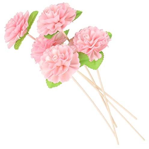 Aromatherapy Diffuser Reed Flowers Decorative Rattan Sticks for Home and Office Scented Oil Diffuser Refill 10 Inch Aromatic Flower Sticks Set