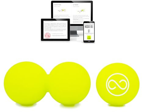 KALAHARI Palline Massaggio Muscolare, Palla Doppia e Lacrosse - eBook esercizi in italiano per Automassaggio miofasciale, Fascite plantare, Recupero, Pilates ball –riflessologia piedi, Trigger Point