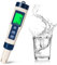 pH Mètre 5 en 1 Numérique avec Écran LCD, Testeur pH, TDS, EC, Salinité et Température, Précision 0.01, ATC et Étanchéité IP67, Testeur d'Eau pour Piscine, Aquarium, Hydroponie, Eau Potable, Spa