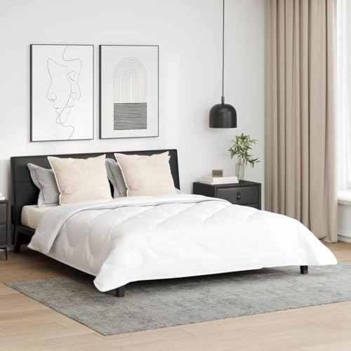 Générique Duvet d'été Simple avec Oreiller 3 pcs Blanc Microfibre,Maison & Jardin,Linge,Literie,Dessus-de-lit & couettes,Blanc,5.48 KG,3377285
